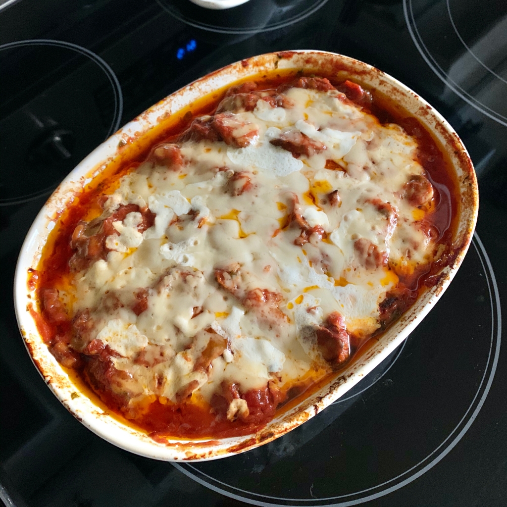 Meatball and zucchini casserole is Keto meal